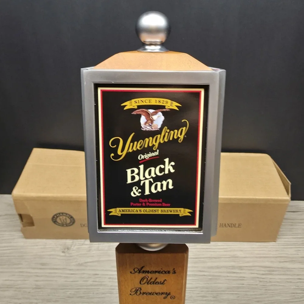 Yuengling Black & Tan Beer  3-Sided Beer Tap Handle - 13